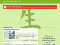 ikebana-bundesverband.de Webseite Vorschau