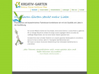 kreativ-garten.de Webseite Vorschau