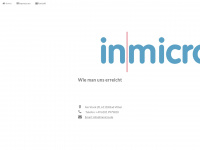 inmicro.de Webseite Vorschau