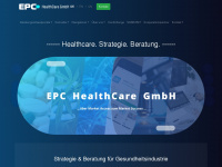 epc-healthcare.de Webseite Vorschau