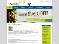 in-time.com Webseite Vorschau