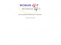 woman4it.de Webseite Vorschau
