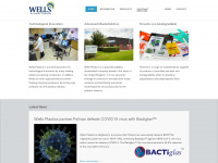 wellsplastics.com Webseite Vorschau