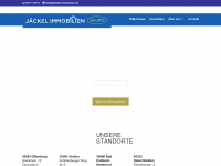 jaeckel-immobilien.de Webseite Vorschau