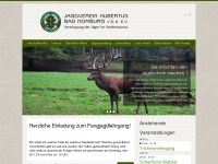 jagdverein-hubertus.de Webseite Vorschau