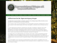 usingerjaeger.de Webseite Vorschau
