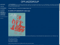 offjazzgroup.de Webseite Vorschau