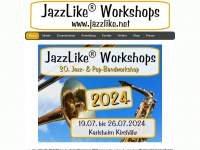 jazzlike.net Webseite Vorschau