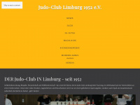 judo-club-limburg.de Webseite Vorschau