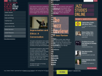 jazzstudiesonline.org Webseite Vorschau