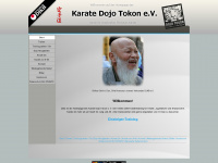 karate-tokon.de Webseite Vorschau