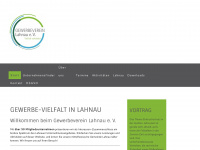 gewerbeverein-lahnau.de Webseite Vorschau