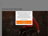 sunrisemedical.nl Webseite Vorschau