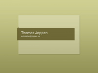 joppen.net Webseite Vorschau