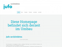 jufo-architekten.de Webseite Vorschau