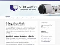 jungblut-sitec.de Webseite Vorschau