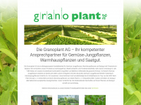 granoplant.ch Webseite Vorschau