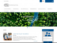 epal-pallets.de Webseite Vorschau