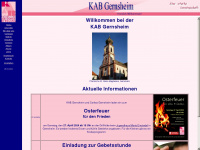 kab-gernsheim.de Webseite Vorschau