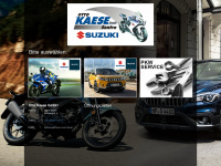 kaese-motorrad.de Webseite Vorschau