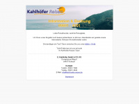kahlhoefer-reisen.de Webseite Vorschau