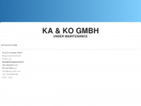 kako-gmbh.com Webseite Vorschau