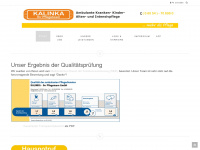 kalinka-team.de Webseite Vorschau