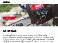 shindaiwa.com Webseite Vorschau