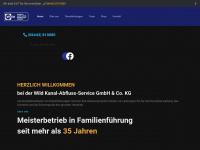 kanal-abfluss-gmbh.de Webseite Vorschau