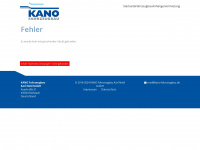 kano-fahrzeugbau.de Webseite Vorschau