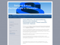 kanzlei-kratz.de Webseite Vorschau