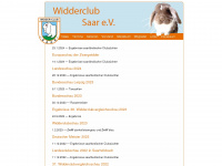 widderclub-saar.de Webseite Vorschau