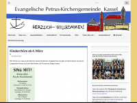 petrus-kirchengemeinde-kassel.de Webseite Vorschau