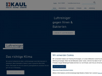 kaul-kaelte-klima.de Webseite Vorschau
