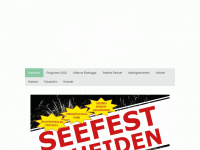 seefest-inheiden.de Webseite Vorschau