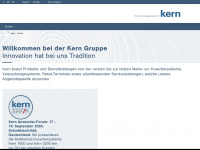 kernworld.com Webseite Vorschau
