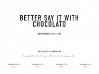 chocolato.de Webseite Vorschau