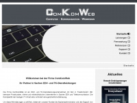 comkomweb.de Webseite Vorschau