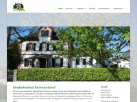 kinderheimat-reinhardshof.de Webseite Vorschau