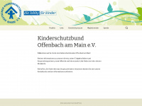 kinderschutzbund-offenbach.de Webseite Vorschau