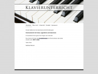 klavierunterricht-dieburg.de Webseite Vorschau