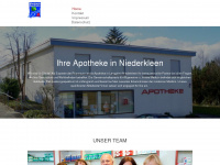 kleebach-apotheke.de Webseite Vorschau
