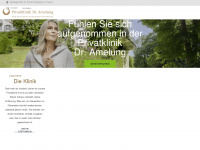 klinik-amelung.de Webseite Vorschau