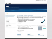 kmi.info Webseite Vorschau