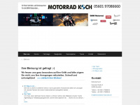 motorradkoch-baunatal.de Webseite Vorschau