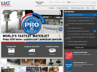 kmt-waterjet.pl Webseite Vorschau
