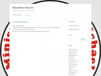 messdiener-muenster.de Webseite Vorschau