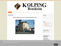kolpingsfamilie-bensheim.de Webseite Vorschau