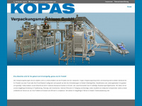 kopas-verpackungsmaschinen.de Webseite Vorschau
