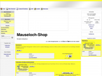 mauseloch-shop.de Webseite Vorschau